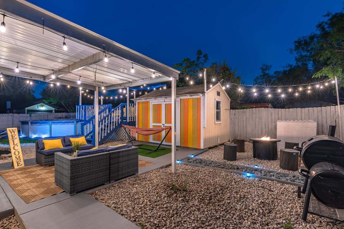 Superb House By Seaworld, Private Pool & Gameroom San Antonio Eksteriør bilde