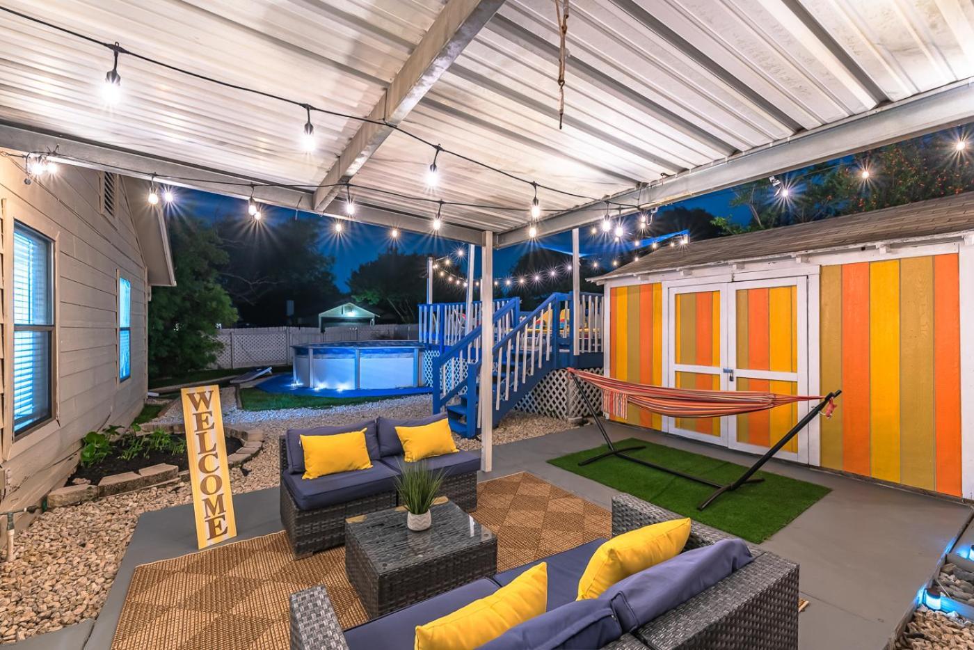 Superb House By Seaworld, Private Pool & Gameroom San Antonio Eksteriør bilde